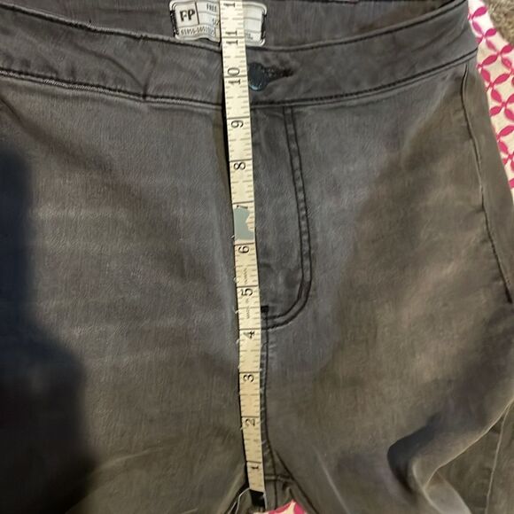 Free People Gray Bell Bottom Jeans Size 25 - Picture 6 of 8